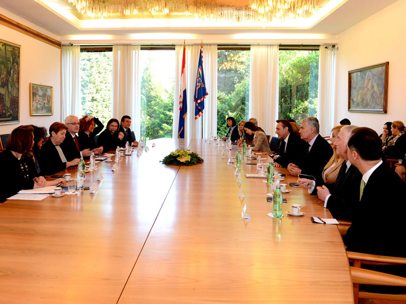 Meeting of delegations of National Parliaments of the South-Eastern European countries in the OSCE PA held in Zagreb